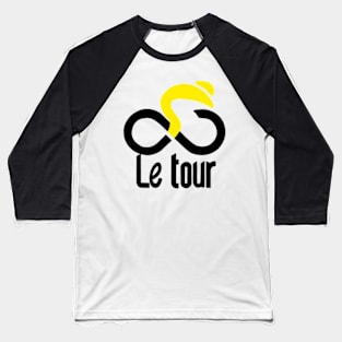 Le Tour de France Cycling Race Baseball T-Shirt